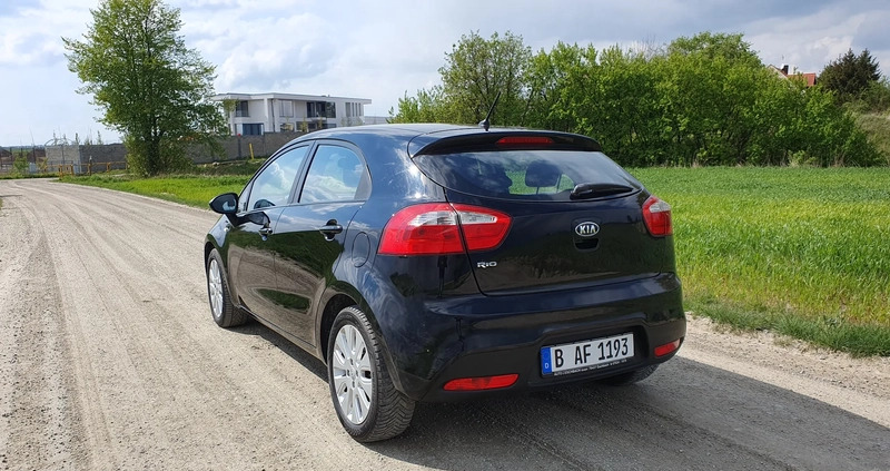 Kia Rio cena 23999 przebieg: 149850, rok produkcji 2012 z Trzciel małe 466